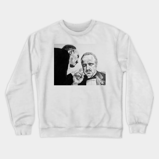 Godfather Crewneck Sweatshirt by BryanWhipple